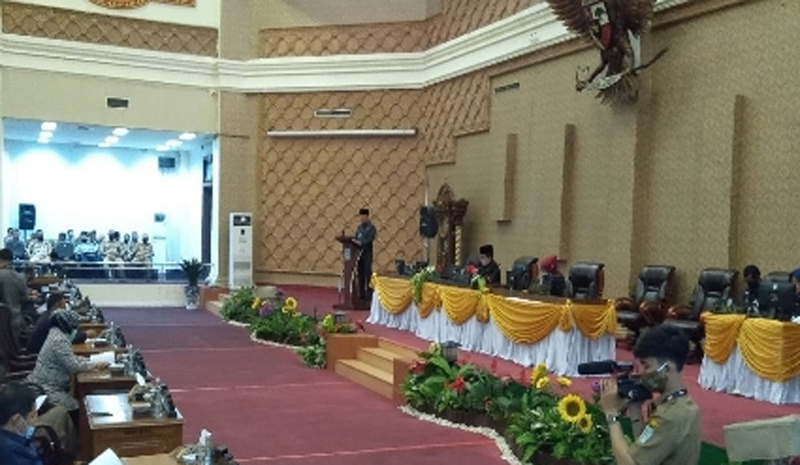 DPRD Kota Gelar Paripurna Pertanggung Jawaban Pelaksanaan APBD Tahun 2019