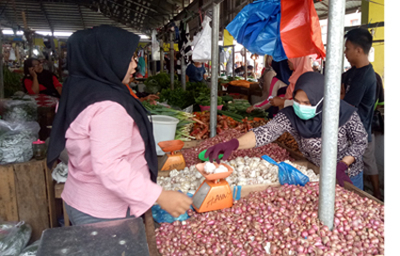 Cabe Merah, Rawit dan Bawang Merah di Jambi Turun Harga