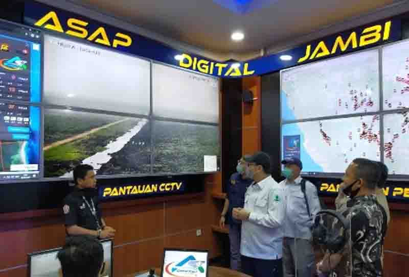 Sistem Asap Digital Bisa Mencegah Kebakaran di Provinsi Jambi