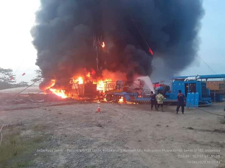 KKKS Pertamina EP Asset 1 Jambi Field Berhasil Tangani Kebakaran di Lokasi PPS-01 2 min read