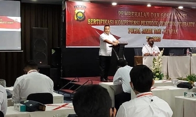 Anggota Ditreskrimsus Polda Jambi Ikuti Serifikasi Kompetensi Penyidik