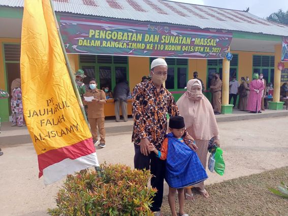 Acara TMMD Bikin Warga Senang