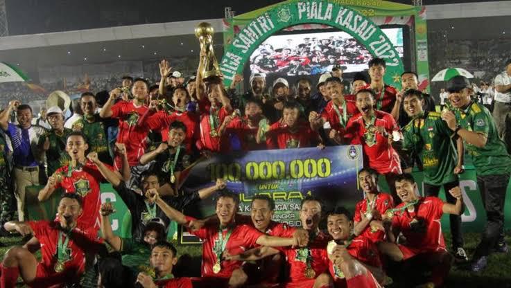 Tim Jawa Barat 1 Salafiyah Al-Faalah Juara Piala KSAD Liga Santri 2022
