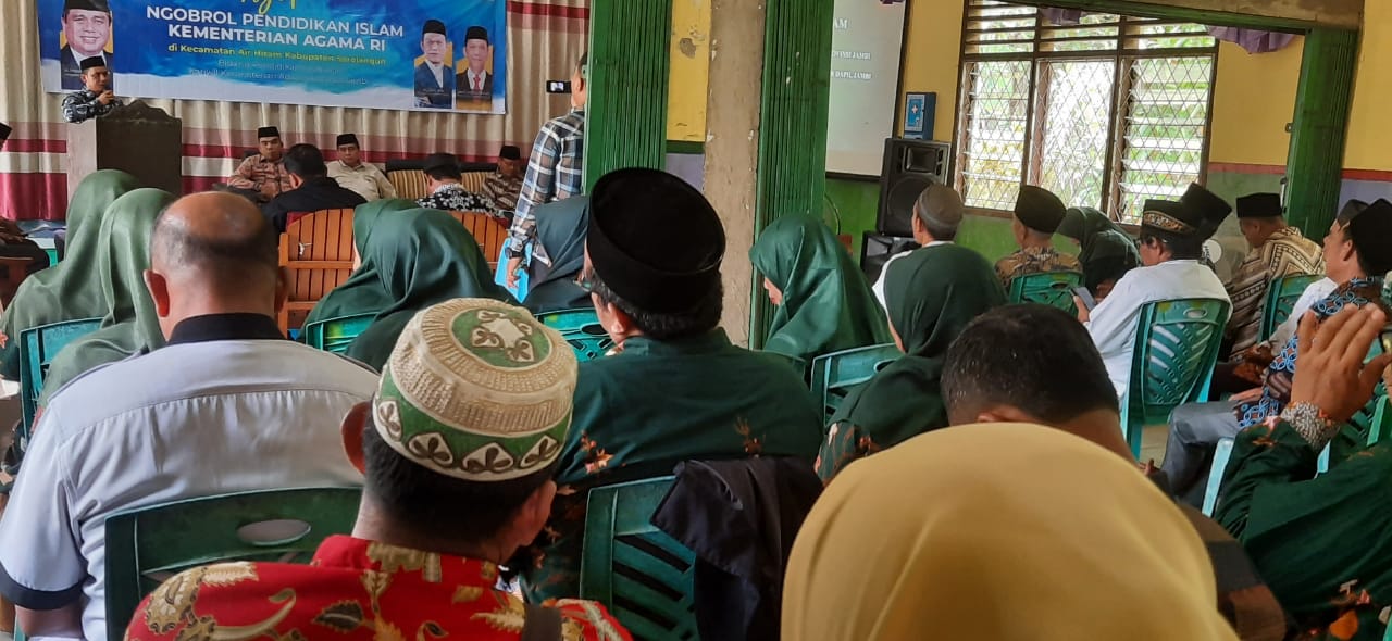 Kemenag Jambi Gelar NGOPI Bersama Anggota Komisi VIII DPR RI di Kecamatan Air Hitam