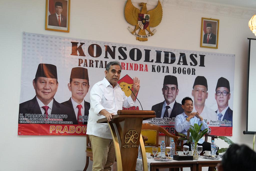 Sekjen Gerindra Minta Kader Masif Kampanyekan Prabowo-Gibran: Tidak Ada Satu Desa yang Tidak Terjamah