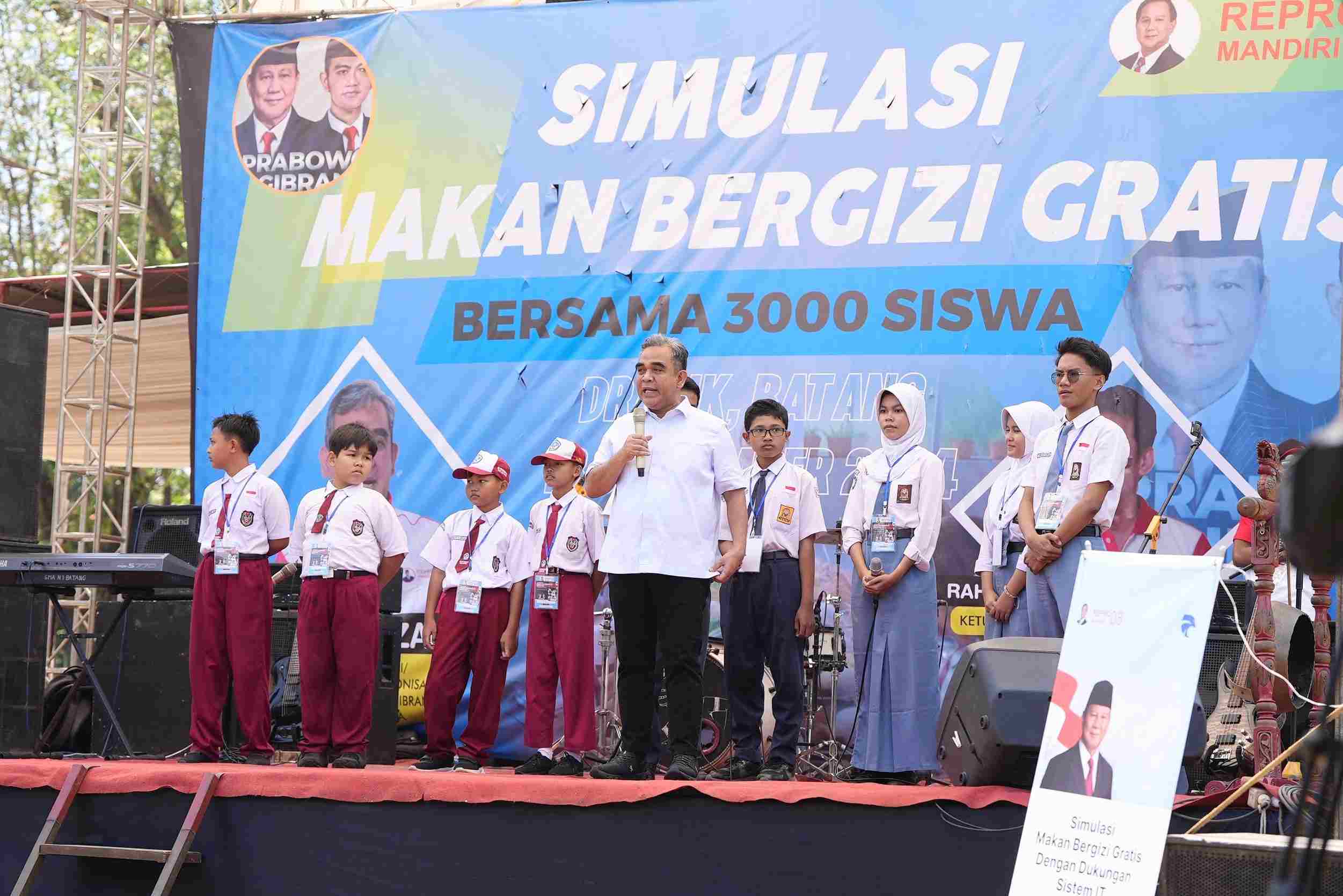 Muzani: Makan Bergizi Gratis Ikhtiar Prabowo Tingkatkan SDM Indonesia