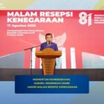 Kanwil Kemenkum Jambi Hadiri Resepsi Kenegaraan Peringatan HUT Kemerdekaan